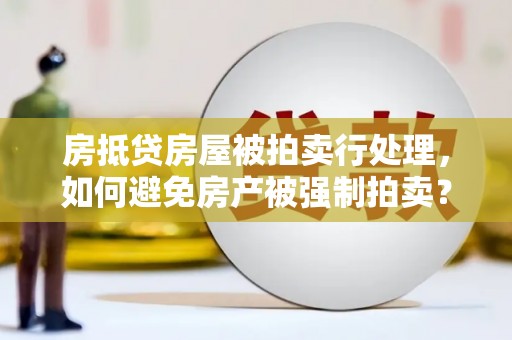 富源房抵贷房屋被拍卖行处理，如何避免房产被强制拍卖？